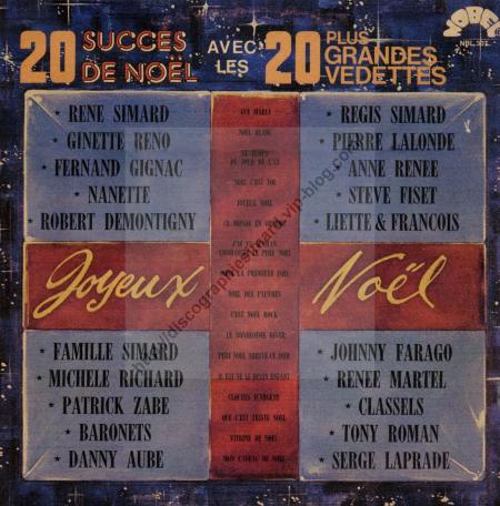 20 Succ�s de Noel avec les 20 plus Grandes Vedettes  (1973)