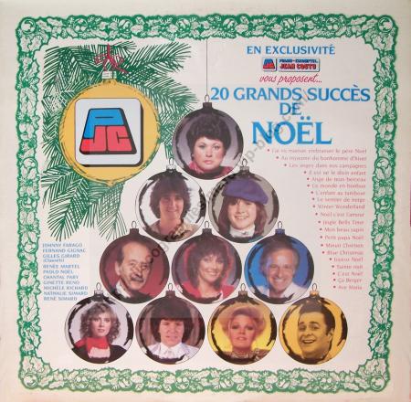 Les pharmacies Jean Coutu vous proposent 20 Grands Succ�s de Noel  (1982)