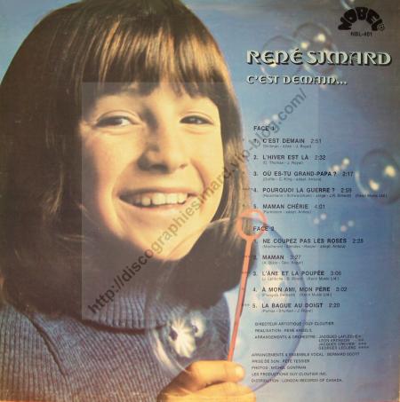 C'est Demain : Verso et Cassette Audio