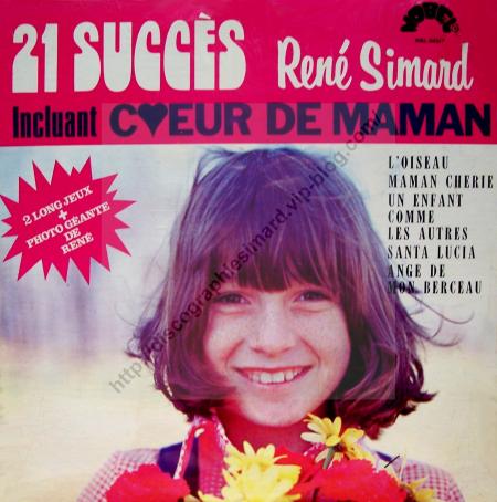 21 Succ�s incluant Coeur de Maman  (1972)... Album Double