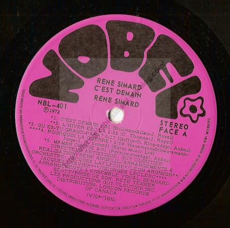 C'est Demain : Face A