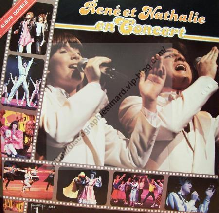 Ren� et Nathalie en Concert  (1983)  Album Double