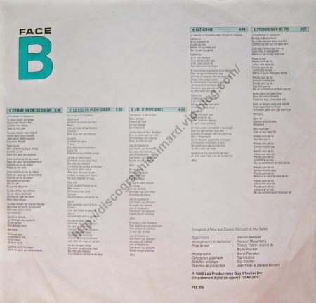 Les Paroles des chansons de la Face B de l'album.